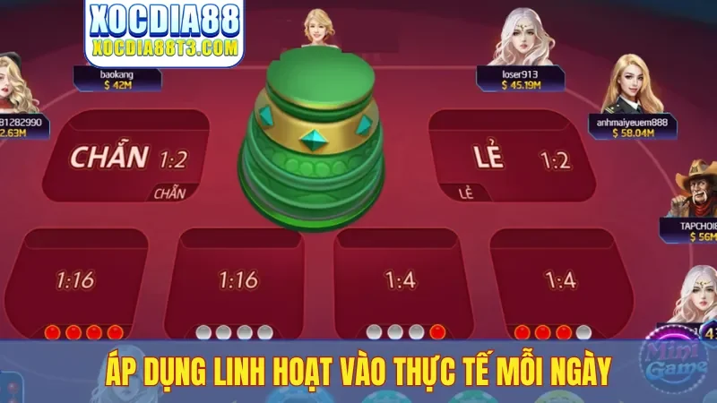 Áp dụng linh hoạt vào thực tế mỗi ngày