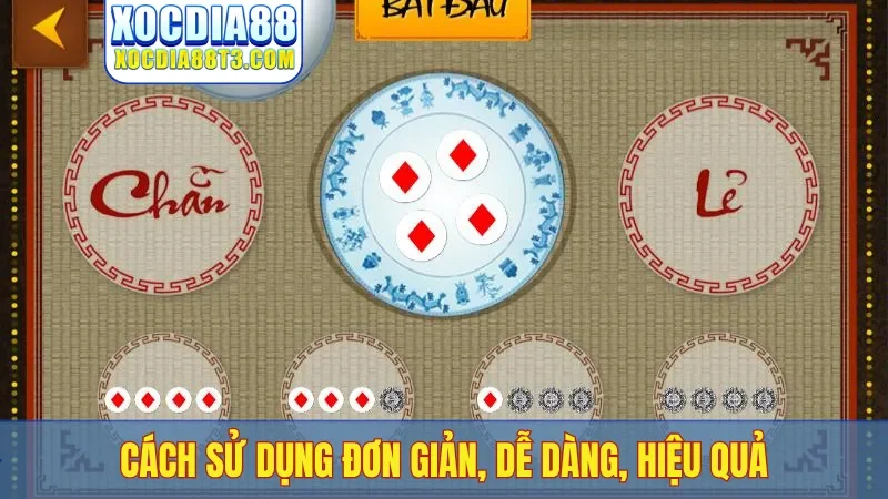 Cách sử dụng đơn giản, dễ dàng, hiệu quả