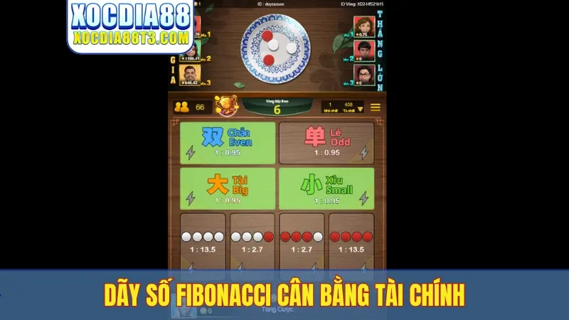 Dãy số Fibonacci cân bằng tài chính