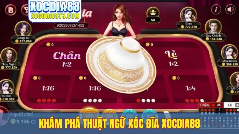 Khám phá thuật ngữ xóc đĩa Xocdia88