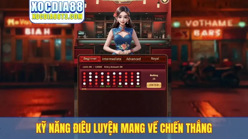 Kỹ năng điêu luyện mang về chiến thắng