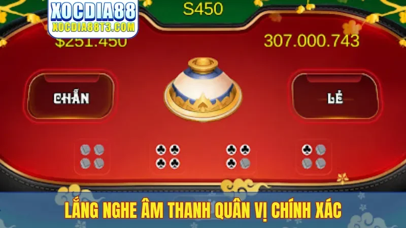 Lắng nghe âm thanh quân vị chính xác