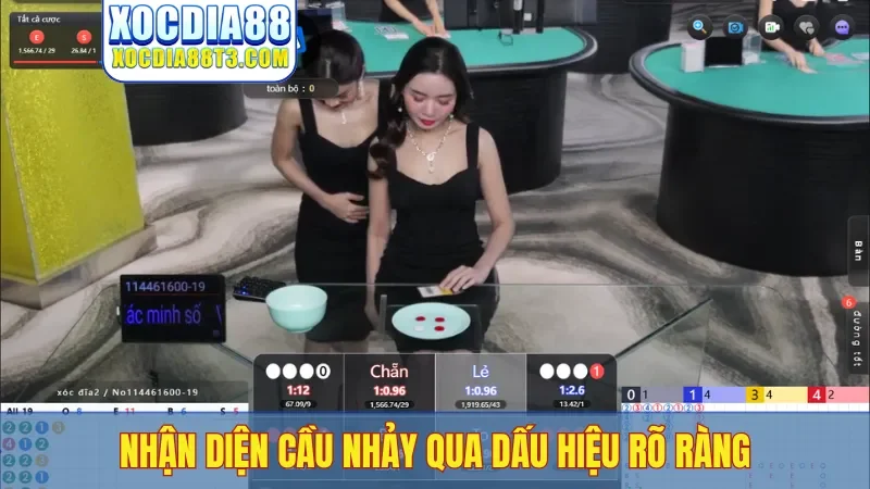 Nhận diện cầu nhảy qua dấu hiệu rõ ràng